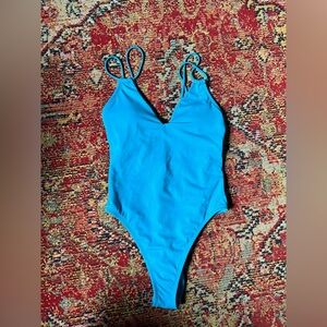 Target Women's Blue One Piece Swimsuit